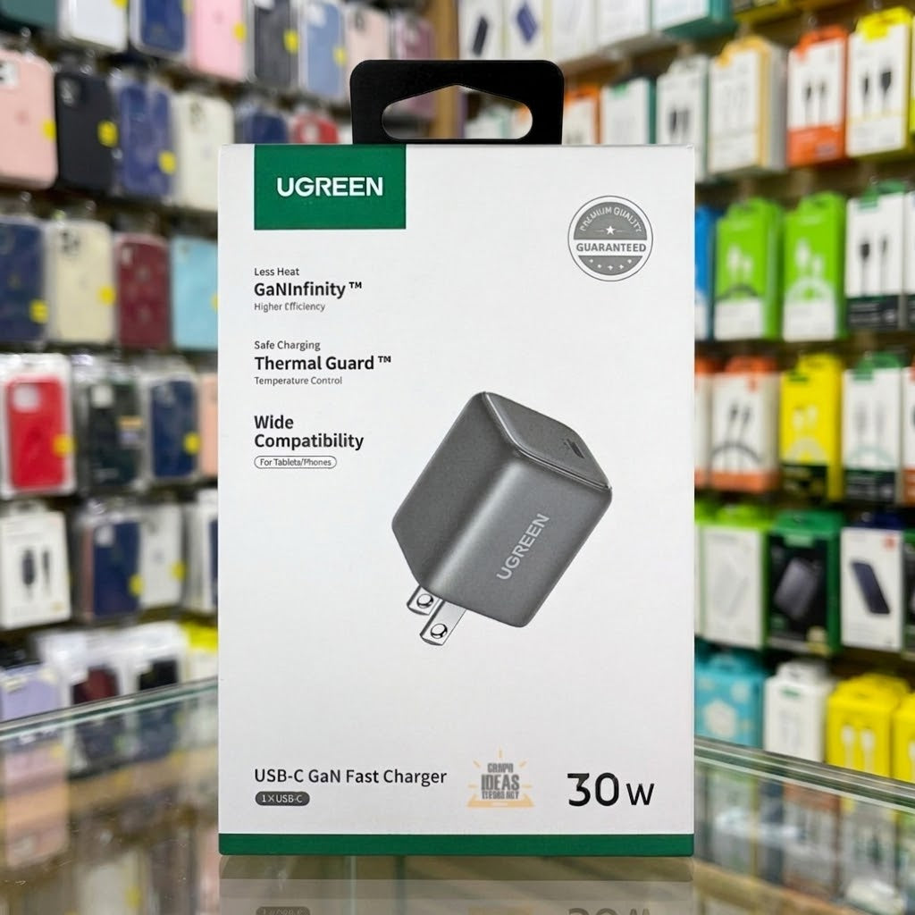 Mini cargador Ugreen GaN USB-C 30W x513