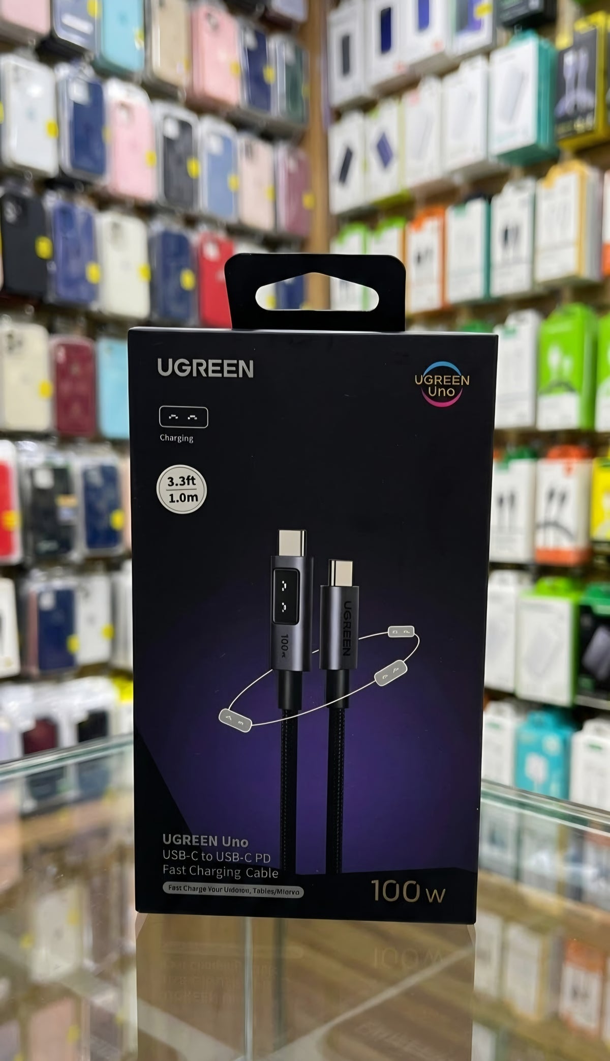 cable tc-tc ugreen uno robot 100w (negro) l509