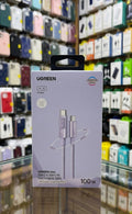 cable tc-tc ugreen uno robot 100w (lila) l509