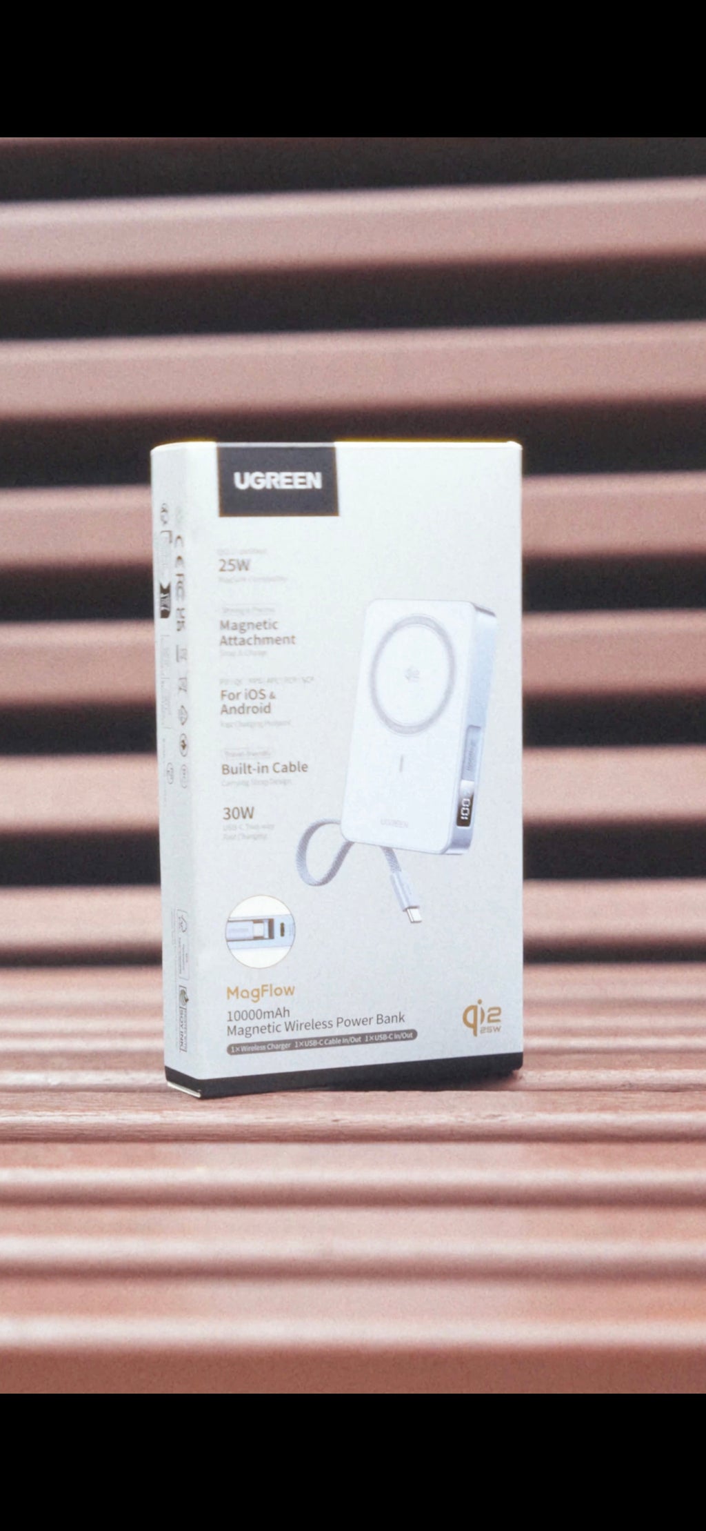 power bank Ugreen magflow 10000mah 30w pb773