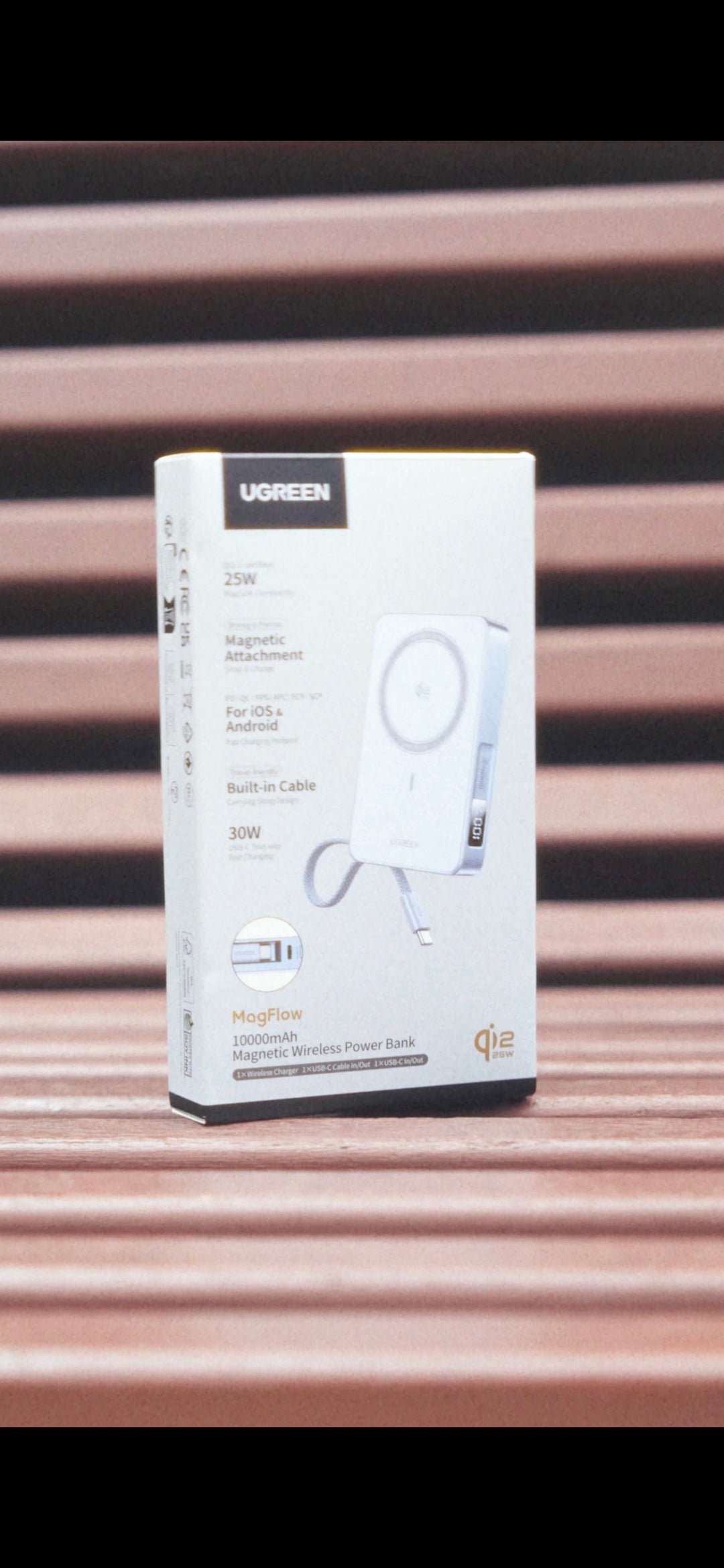 power bank Ugreen magflow 10000mah 30w pb773
