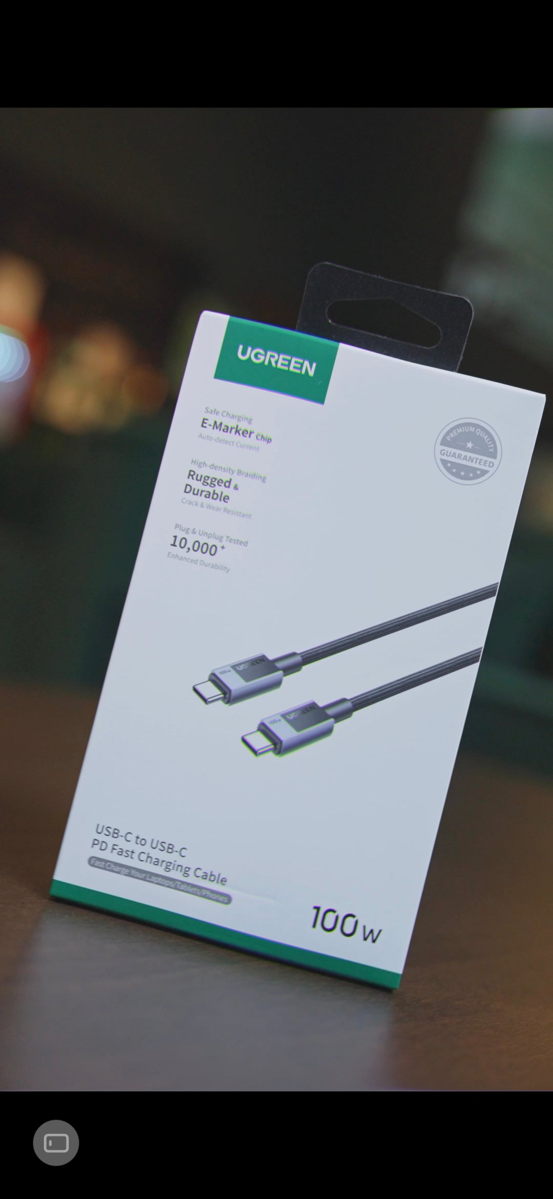 cable tc-tc ugreen 100w E-marker chip l512